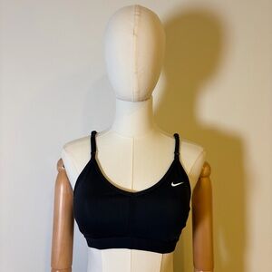Nike Dri-FIT Black Indy Light Support Sports Bra - Small